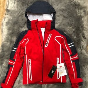 Womans Spyder Vintage Rad Pad Jacket/ Ski Jacket